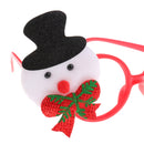 Christmas Holiday Snowman Party Glasses Eyewear Kids Party Cosplay