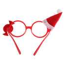 Christmas Hat Party Glasses Eyeglasses Costume Kids Party Fancy Dress