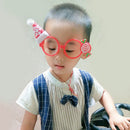 Christmas Hat Party Glasses Eyeglasses Costume Kids Party Fancy Dress