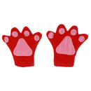 5pcs/Set Calf Horn Headband Bow Tie Gloves Tutu Dress Cosplay Fancy Dress Costume