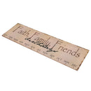 Faith Family Friends Birthday Reminder Wooden Calendar Board Special Date Organiser Complete Gift Sign Set