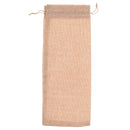 Pack Of 10 Rustic Burlap Wine Bottle Cover Bags Wedding Christmas Gift Wrap Home Party Decoration
