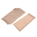 Pack Of 10 Rustic Burlap Wine Bottle Cover Bags Wedding Christmas Gift Wrap Home Party Decoration