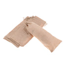 Pack Of 10 Rustic Burlap Wine Bottle Cover Bags Wedding Christmas Gift Wrap Home Party Decoration