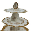Vintage 3 Tiers Paper Cake Stand Holder Wedding Birthday Party Supplies