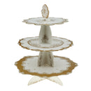 Vintage 3 Tiers Paper Cake Stand Holder Wedding Birthday Party Supplies