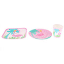 8pcs Flamingo Paper Disposable Cups Birthday Party Tableware Decoration