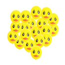 20/set Cute Yellow Duck Latex Balloon Animal Balloons Kids Birthday Party Decoration