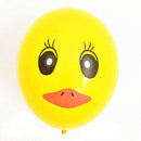 20/set Cute Yellow Duck Latex Balloon Animal Balloons Kids Birthday Party Decoration