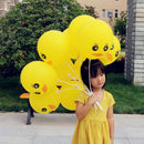 20/set Cute Yellow Duck Latex Balloon Animal Balloons Kids Birthday Party Decoration