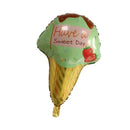 Have A Sweet Day Ice Cream Aluminum Foil Balloon Baby Shower Decor Green