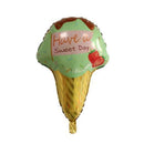 Have A Sweet Day Ice Cream Aluminum Foil Balloon Baby Shower Decor Green