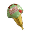 Have A Sweet Day Ice Cream Aluminum Foil Balloon Baby Shower Decor Green