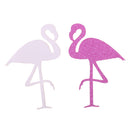 12pcs Glitter Paper Flamingo Stickers Bottle Cup Label Decals DIY Art Craft