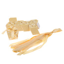 50 Pieces Diamond Shape Gift Wrapping Boxes Baby Shower Wedding Candy Present Box