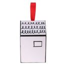 Pack of 50pcs Creative White Black House Shape Wedding Favor Box Wedding Birthday Ribbon DIY Candy Boxes