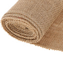 3.5Mx28CM Burlap Roll Jute Hessian Table Runner Fabric Ribbon for Handmade Wedding Party New Year Ornaments