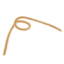 24x Khaki Wrapping Wired Cord Craft String Twist Tie Gift Bags Fastener