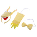 Unisex Kid Little Dragon Headband Tail Bow Tie Costume Accessory Fancy Dress