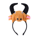3/set Cute Kids Brown Animal Cattle Cow Costume Kit Fancy Dress Accessories