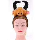 3/set Cute Kids Brown Animal Cattle Cow Costume Kit Fancy Dress Accessories