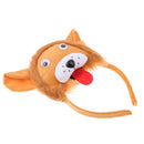 Boys Girls Animal Lion Costume Headband & Bow Tie & Tail Set