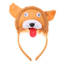Boys Girls Animal Lion Costume Headband & Bow Tie & Tail Set