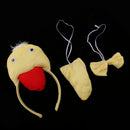 Unisex Kids Little Duck Headband Tail Bow Tie Costume Accessory Fancy Dress