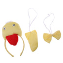 Unisex Kids Little Duck Headband Tail Bow Tie Costume Accessory Fancy Dress
