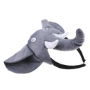 Kids Animal Costume Set Elephant Headband Tails Bow Tie Cosplay School Play Stage Show Fancy Dress Up