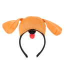 Pack of 3 Lovely Dog Animal Cartoon Headband Bow Tie Tail Cosplay Party Costume