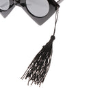Fun Trencher Cap Sunglasses Graduation Cap Glasses Birthday Party Photo Props Cosplay Costume Accessory