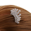 Sparking Princess Crown Mini Hair Comb Girl Tiara Wedding Party Headpiece