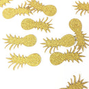 Glitter Hawaiian Paper Pineapple Table Confetti Sprinkles Beach Party Decor