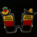 Funny Happy Retire Vive La Retraite Eyeglasses Prop Cocktail Cup Sunglasses Fancy Dress Prop Plastic Glasses