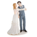 Wedding Engagement Cake Topper Figure Bride Groom We Did Couple Cake Decor