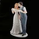 Wedding Engagement Cake Topper Figure Bride Groom We Did Couple Cake Decor
