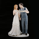 Wedding Engagement Cake Topper Figure Bride Groom We Did Couple Cake Decor
