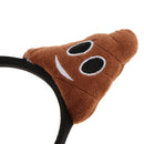 Lovely Smile Poopy Headband Adult Children Poo Party Hen Night Dreessing up Costume Head Bopper Hair Hoop Prop