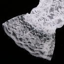 Ladies Lace Short Full Bridal Gloves Party Prom Accessories Gloves White