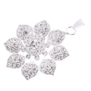 Delicate Women Girls Crystal Rhinestone Flower Pendant Jewelry Costume