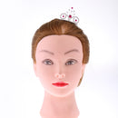 Sparking Mini Tiara Crystal Crown Hair Comb Wedding Party Headpiece Costume