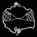 Fashion Lady Body Chain Jewelry Bikini Bra Top Harness Underwear Jewelry Set