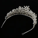 Elegant Bridal Crystal Tiara Flower Headband Headpiece Hair Accessories