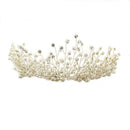 Elegant Bridal Crystal Tiara Flower Headband Headpiece Hair Accessories