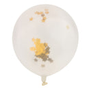 10x Clear Latex Balloon with Colorful Star Confetti Wedding Birthay Party Gift