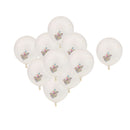 10x Clear Latex Balloon with Colorful Star Confetti Wedding Birthay Party Gift