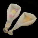 10x Clear Latex Balloon with Colorful Star Confetti Wedding Birthay Party Gift
