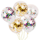 10x Wedding Confetti Balloon Clear Birthday Balloons Set Latex Party DÃ©cor