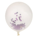 10x Wedding Confetti Balloon Clear Birthday Balloons Set Latex Party DÃ©cor
